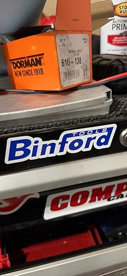 Binford Tools Bumper Sticker Vinyl Decal 5 inches